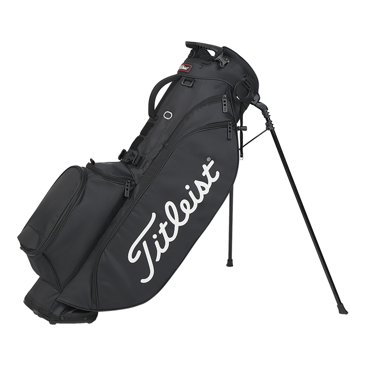 TITLEIST PLAYERS 4 STAND BAG - BLACK